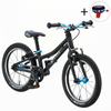 KUbikes 16S bicicletă superușoară pentru copii Negru și albastru