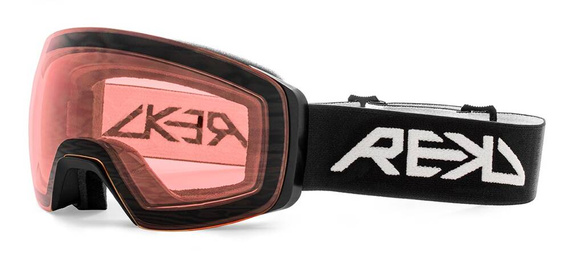 REKD Ascent MagSphere Snow Goggles Kit Black/Chromatic Torch M/L ochelari de snowboard și schi