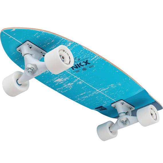 Surfskate Skateboard NKX Maverick Albastru 31"