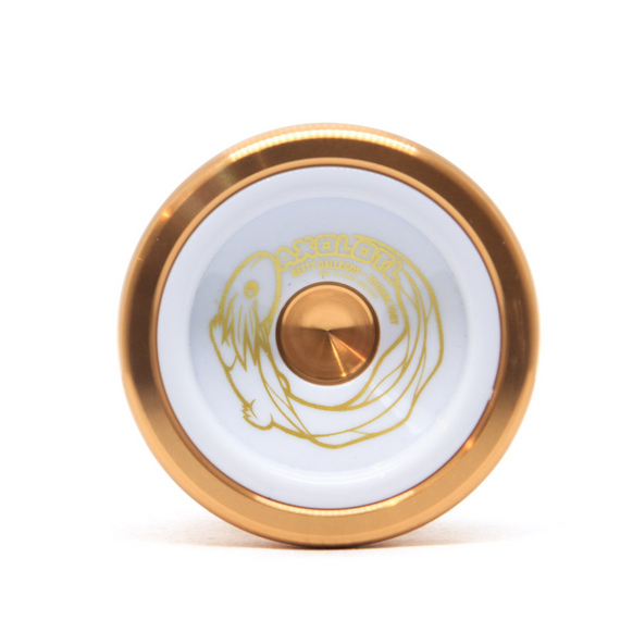Yoyo pentru avansați YoYoFactory Axolotl Metal Gold