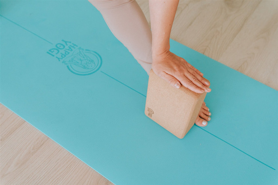 Happy Yoga Cube - Bloc de yoga din plută