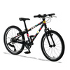 KUbikes 20L Superlight Kids Bike Negru Carte de benzi desenate
