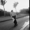 Skateboard Cruiser GLOBE Blazer Black The F Out 66 cm