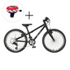 Superlekki rower dla dzieci KUbikes 20L Czarny