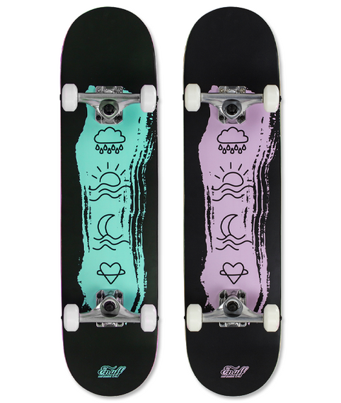 ENUFF ICON Skateboard complet Verde 7.75"