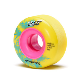 Orangatang Skiff Roți galbene 62 mm 86A
