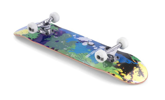 ENUFF SPLAT Skateboard verde și albastru 7.75"