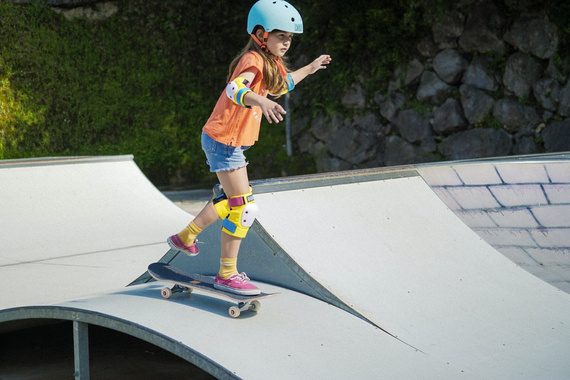 Skateboard pentru copii Trucuri MIDI Monștri 7.75"