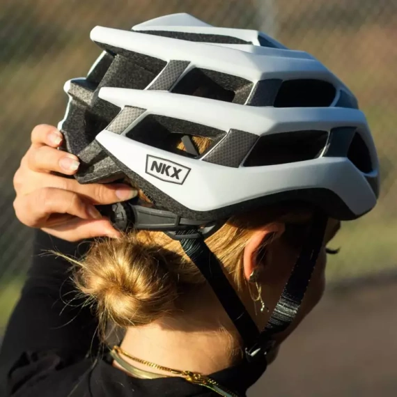 NKX Racer Pro Bike Helmet Black L/XL