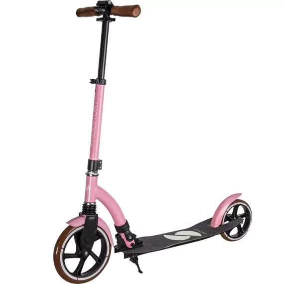 Scuter de transport urban cu suspensie frontală Story Retro Ride Roz