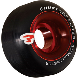 Enuff Corelites Skateboard Wheels negru și roșu 52 mm