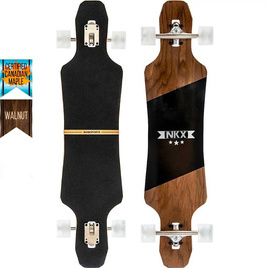 Canadian Maple Longboard de înaltă calitate NKX Fearless Walnut 101 cm