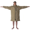 Poncho Poncho Jacket Story Change Robe Brown