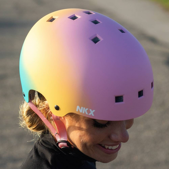 NKX Brain Saver Cască de skateboard Pastel Fade