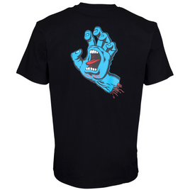 Tricoul de piept cu mâna țipătoare SANTA CRUZ negru