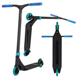 NKD Park Stunt scuter negru și albastru wys. 84 cm