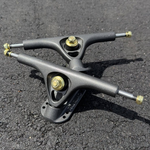 Longboard Trucks Paris V3 180 mm 50° Longboard Trucks Reflector negru