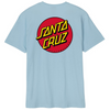 SANTA CRUZ Tricou clasic cu puncte pe piept Albastru