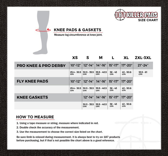 187 Killer Pads Pro Knee Pad negru
