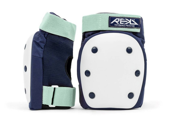 REKD Heavy Duty Triple Pad Protectors Set XS Blue Mint