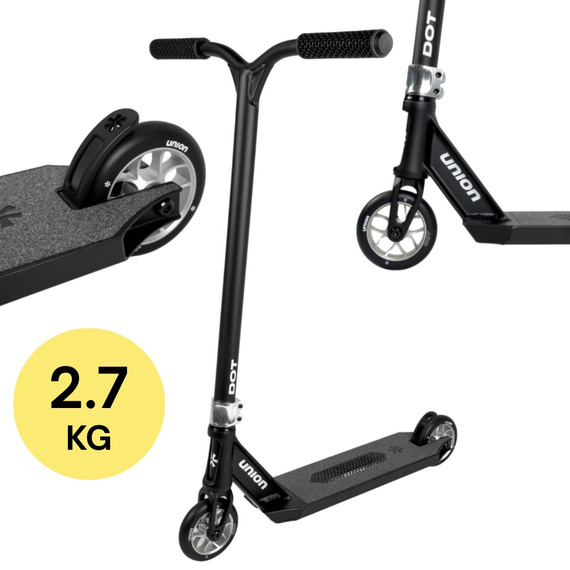 Union Dot M Scooter Scuter de performanță Negru și argintiu wys. 85 cm