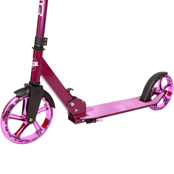 Scuter de transport cu roți mari Story Urban GO! Violet