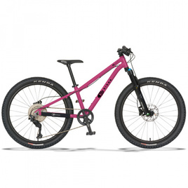Lekki rower dla dzieci KUbikes 24S DISC Różowy