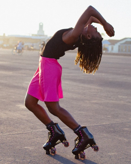 Impala Quad Skate negru holografic