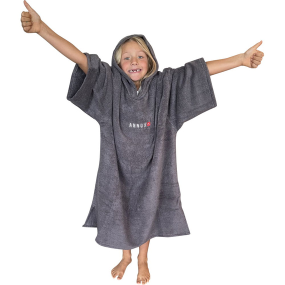 Annox Deluxe Kids Poncho Gri