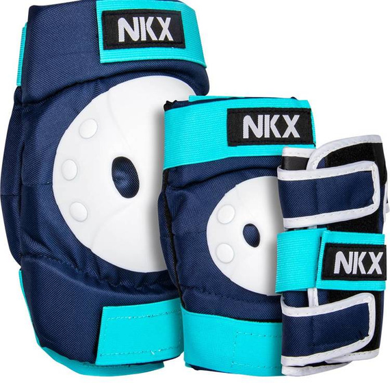 NKX Kids 3-Pack Pro Protectors Navy-Mint M