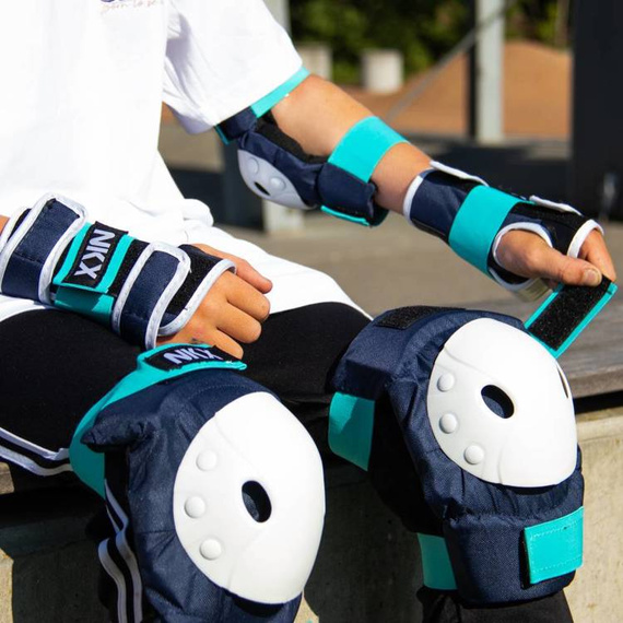 NKX Kids 3-Pack Pro Protectors Navy-Mint M