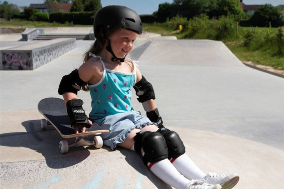 REKD Junior Heavy Duty Triple Pad Set L Negru