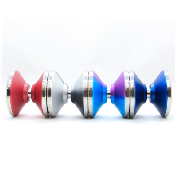 Yoyo metalic pentru avansat YoYoFactory BiMetal Red