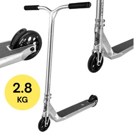 Trotinetă Freestyle Union Aero M Scooter Argintiu-Negru înălț. 85 cm