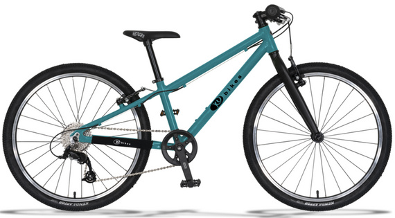 Bicicletă ușoară pentru copii KUbikes 24S Turquoise