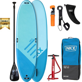 SUP gonflabil turing bord NKX Fitness albastru 10'8