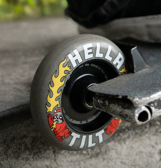 Tilt x Hella Rage Pro Scooter Wheels 2-Pack Grey 110 mm (2 buc).)