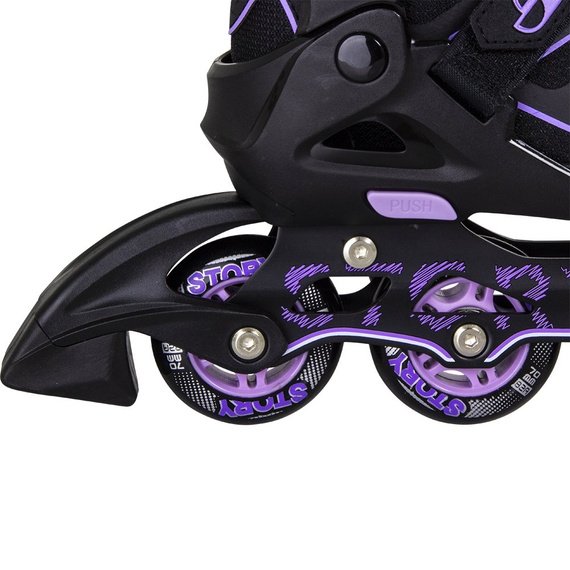 Patine în linie Story Fusion reglabile Violet