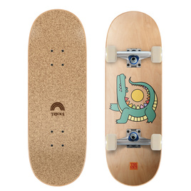 Skateboard pentru copii Tricks MINI Crocodile 7.87"