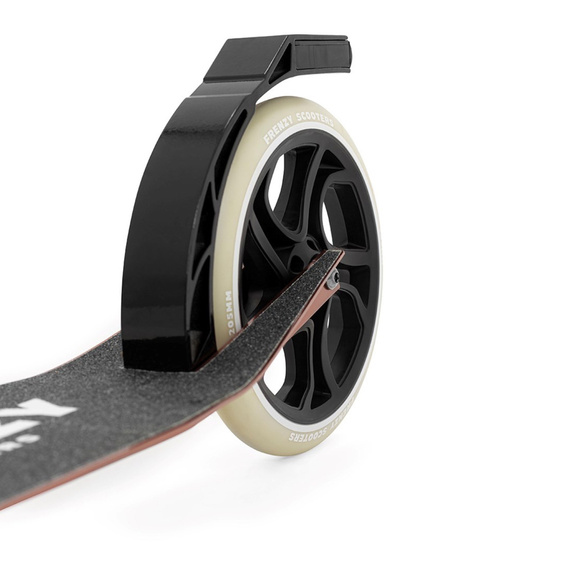 Frenzy 205 mm frână dublă V4 City Scooter recreațional Brown