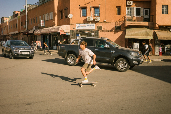 Placă de surfskate YOW x Pukas Flame 33"