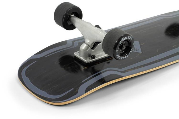 Surfskate Mindless negru 30 "bord