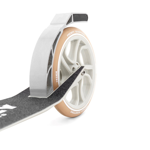 Frenzy 205mm Dual Brake V4 Recreational City Scooter Cream