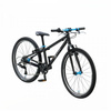 Lekki rower dla dzieci KUbikes 24S Czarno-Niebieski