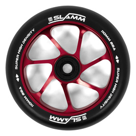 Slamm Team Scooter Roată negru și roșu110 mm (1 buc).)
