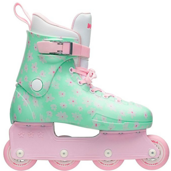 Impala Lightspeed Inline Skate Rollers recreaționale Mint Flower Power