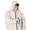 Poncho Poncho Jacket Story Change Robe Cream