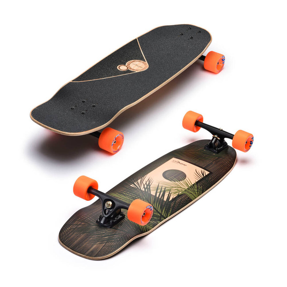 Skateboard Cruiser Loaded Omakase All-Round Longboard Complet Palm 33.5"