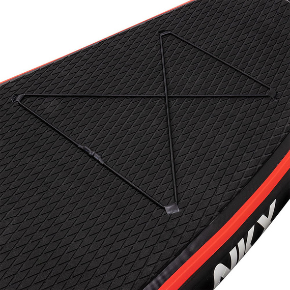 SUP gonflabil bord de turism NKX Windsurf roșu / negru 9'0
