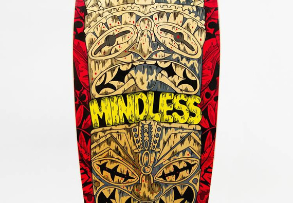 Longboard Mindless Tribal Rogue IV Roșu 96cm